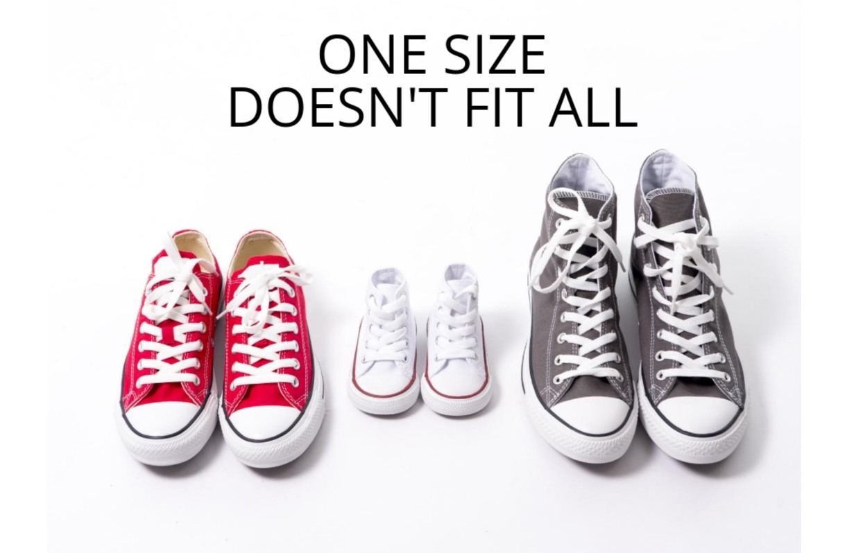 AI is not a one size fit all