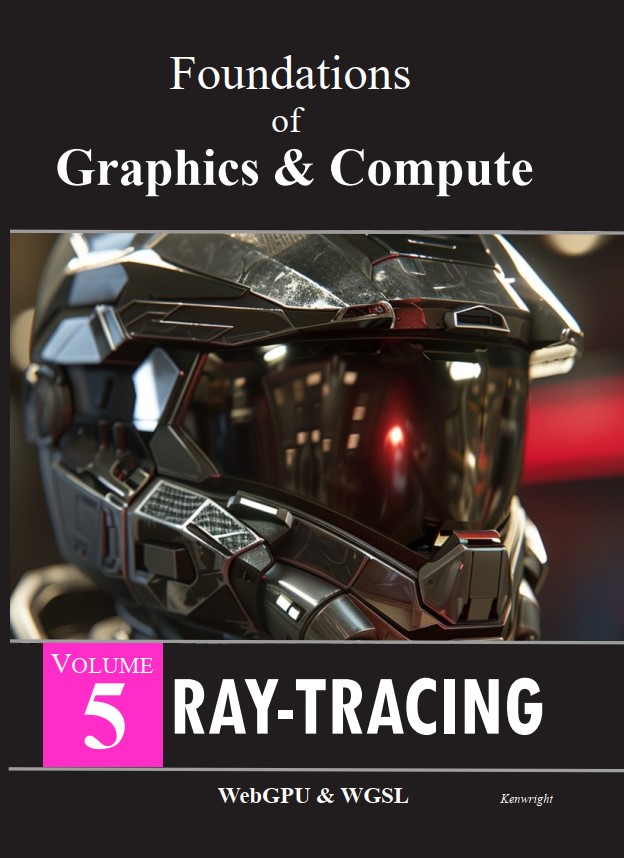 Learn to develop ray-tracing solutions (including concepts like path-tracing and ray-marching) in your browser using the WebGPU API....