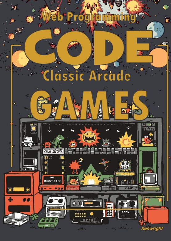 Learn about writing games using classic arcade games as examples - asteroids, mazes, shooters, puzzles, board games and more.