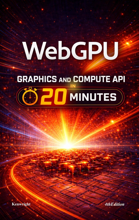 WebGPU API is a game changer for the web - it opens up a new era of hardware accelerated web-based applications. Sometimes it feels like there is never enough time to keep up with the never ending changing technologies... this is where the coffee book series come in - practical and to the point.