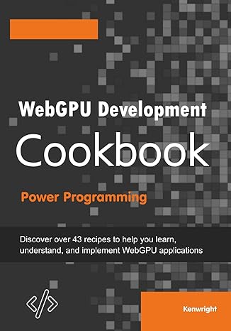 Do you feel like cookin up some WebGPU code dishes? If Yes! Give this text a go! Jam packed full of examples on a whole range of topics - both as a springboard for learning and as a reference text for those 'how-to'! times.