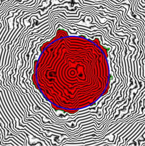 Visualization of the planet surface (2d) - draw a 