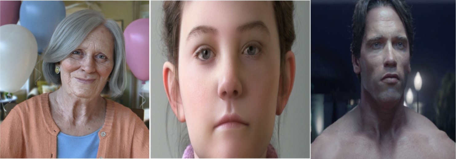 Computer graphics has made jumps in realism, especially in the area of realistic characters.