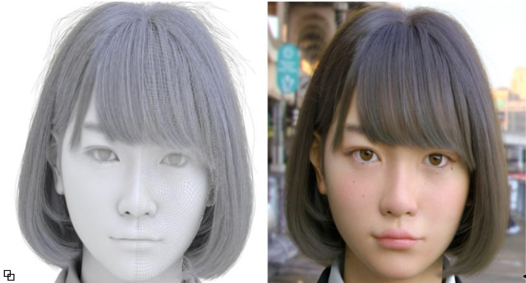 A major problem in the past was the level of detail - however, today, every single hair, every single bump on the skin, even th...