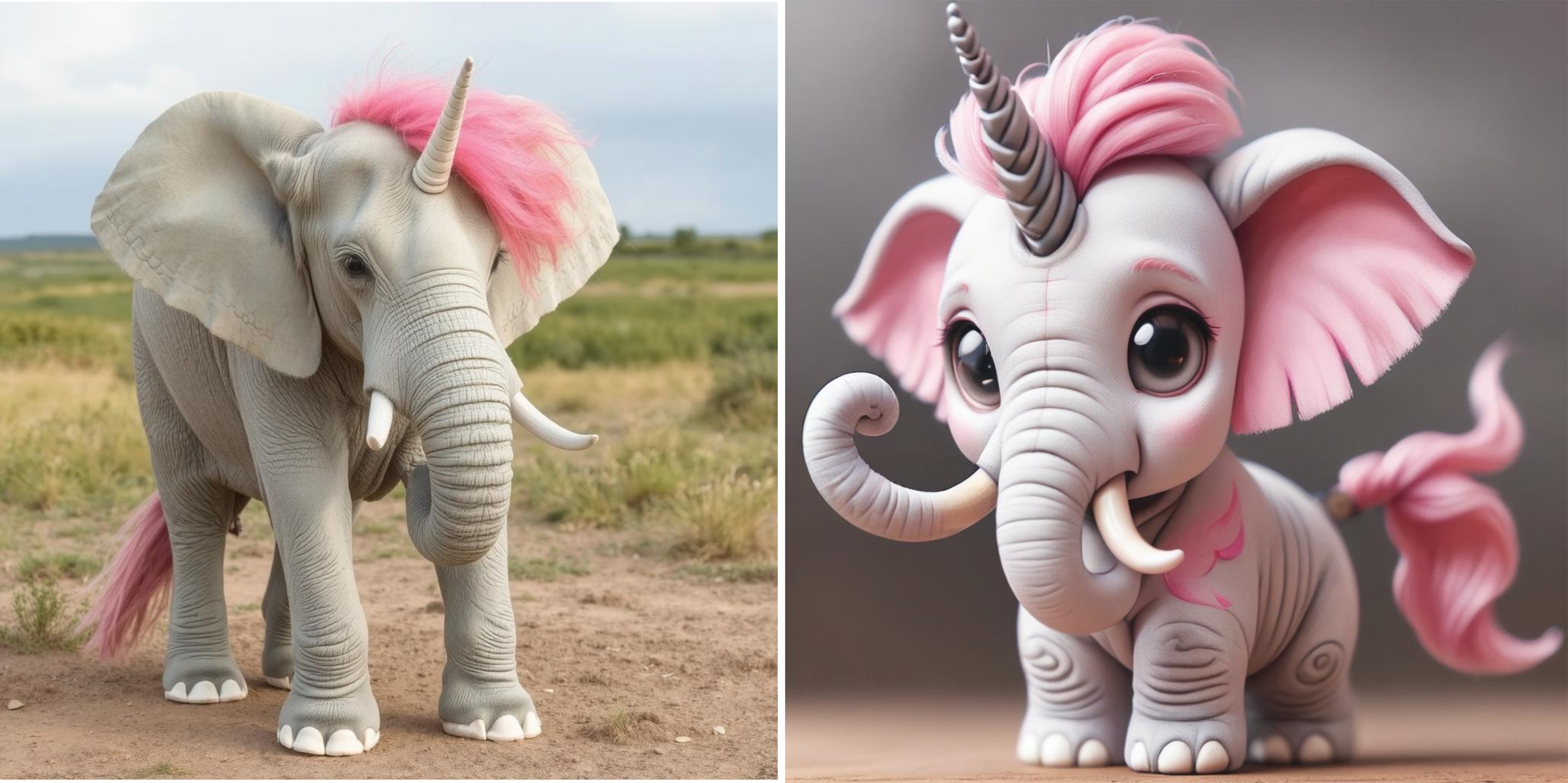 As we said - PHP is like combining a unicorn with an elephant! - For for fun I generated an image of a creature that has both e...