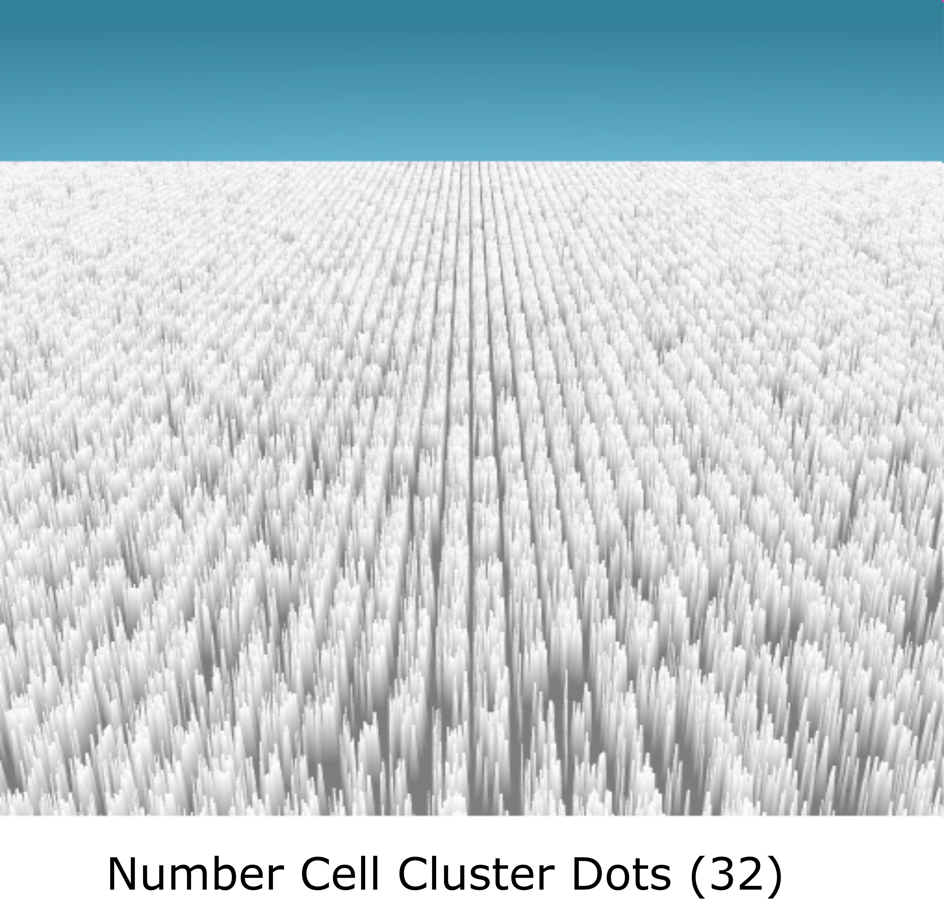 Adjust the number of grass strands in each cell.