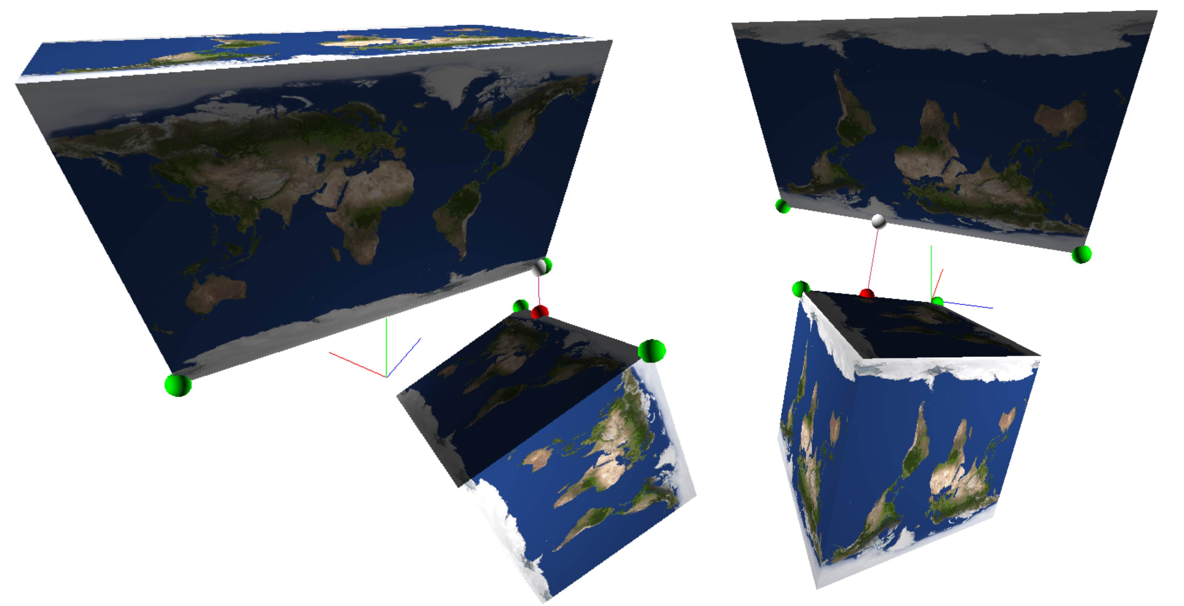 Minkowski collision detection algorithm example (Minkowski difference)