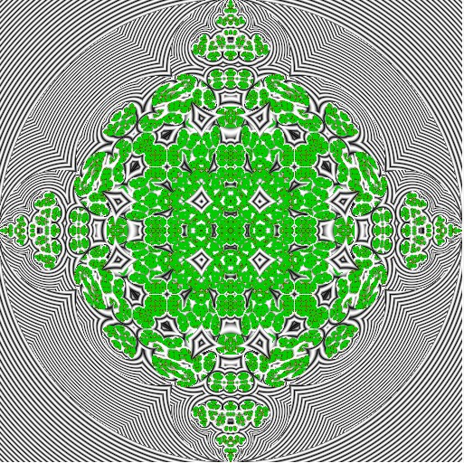 SDF Mandelbox fractal.