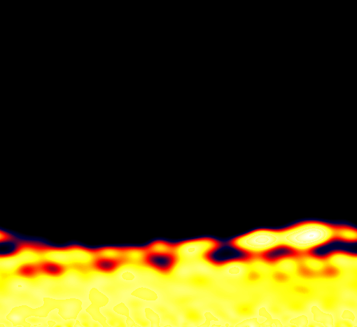 Animated 2d fire effect - example of what the output looks like.