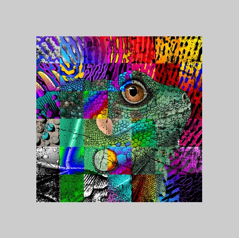 Simple multitexturing example - combining two textures together to create a new result.