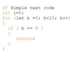 If you test out the following code example, this is what the output should look like. See links at the end for a working test v...